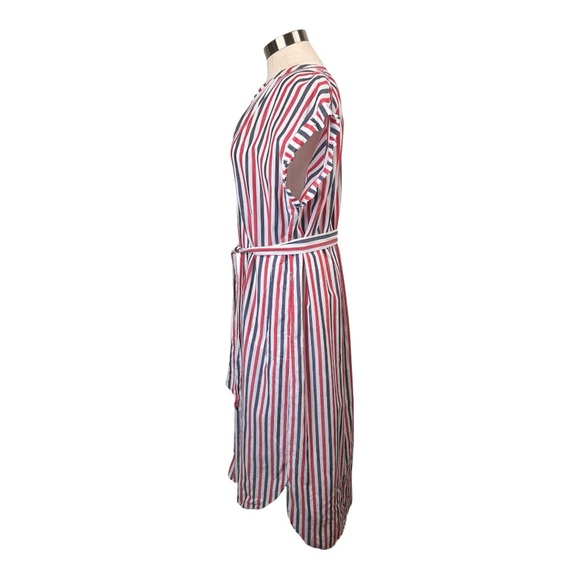 Xirena Red, White, and‎ Blue Striped Maxi Dress Size X-Small - Picture 5 of 7